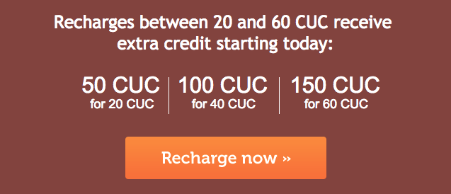 Cubacel bonus 