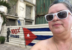 Cuban American Miranda in Cuba