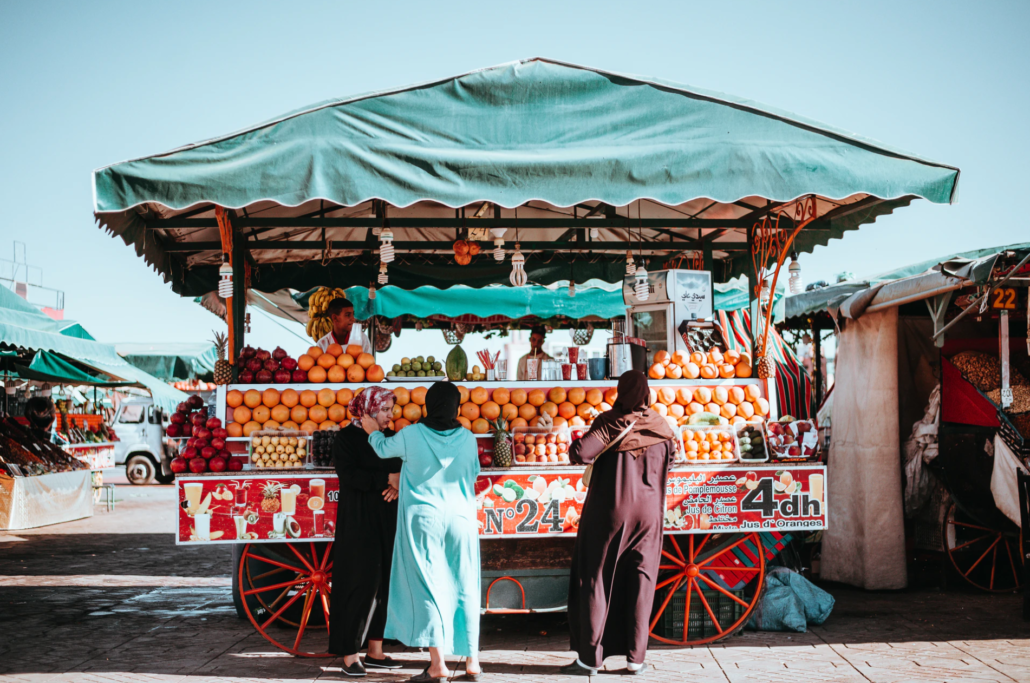 Market in Marakesh, Morocco