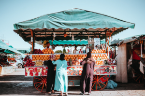 Market in Marakesh, Morocco