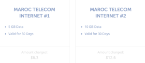 Maroc Telecom data via MobileRecharge.com