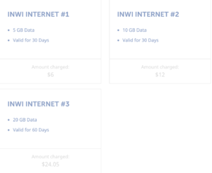 Inwi mobile data for Morocco online