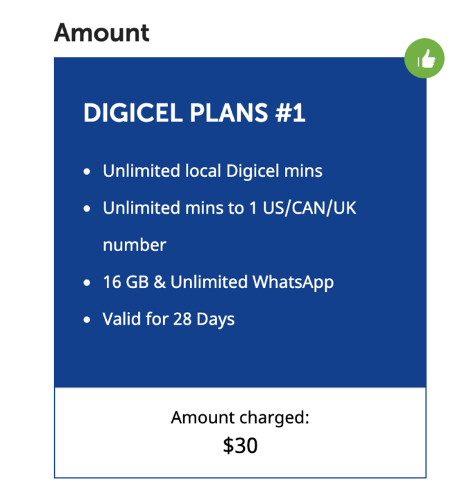 EXTRA mobile credit for Digicel Jamaica phones from Jamaicans abroad