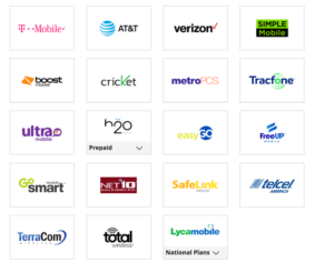 operators for top up USA on MobileRecharge.com