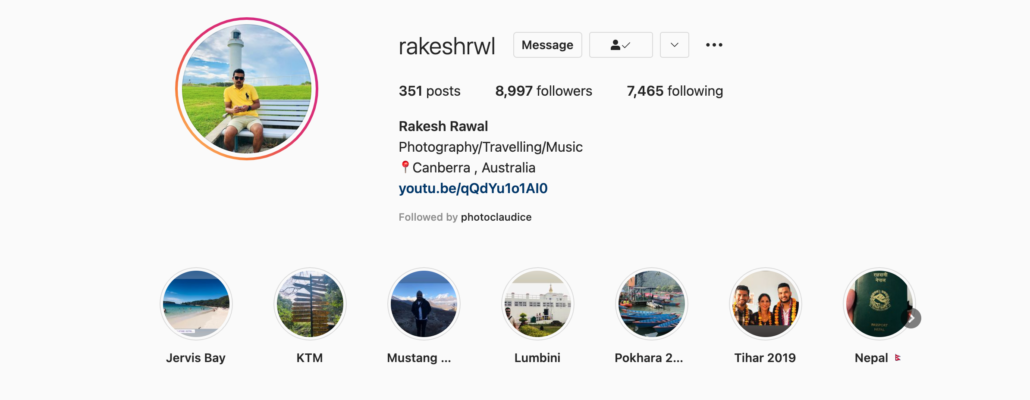 Rakesh Rawal instagram community