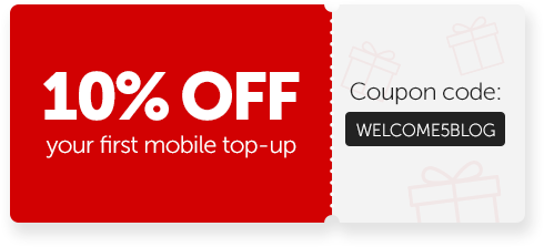 welcome coupon MobileRecharge.com