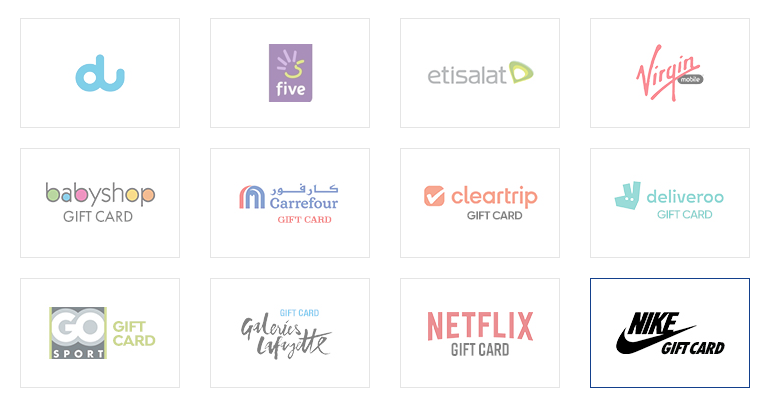 Gift Cards on MobileRecharge.com